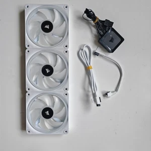 Corsair iCUE LINK QX120 RGB Fans - Triple Fan Kit with iCUE LINK System Hub - Picture 1 of 20