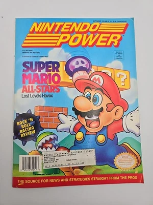 Nintendo Power Magazine Volume 52  Super Mario All Stars w/ Mortal Kombat Poster - Image 1 of 4