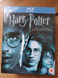 Harry Potter - The Complete 8 Film Collection - Blu-Ray Box Set - NEW / Sealed - Picture 1 of 4