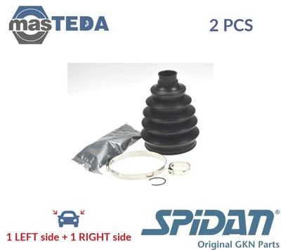 25847 CV JOINT BOOT KIT PAIR SPIDAN 2PCS FOR DACIA DOKKER,LODGY 1.6L,1.5L,1.2L - Image 1 of 4