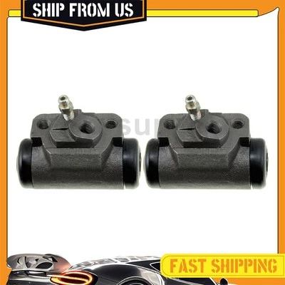 2x Drum Brake Wheel Cylinder Rear For Toyota Pickup 3.0L RWD 1988-1992 - Image 1 of 4