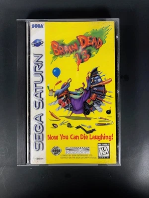 BrainDead 13 (Sega Saturn, 1996) CIB Authentic - Missing Registration Card - Image 1 of 4