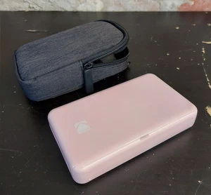 Kodak Mini2 Instant Photo Printer Pink Printer & Case Only!  W - Picture 1 of 4