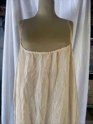 Lencería victoriana eduardiana antigua de seda y encaje de ganchillo Foto 1 de 4