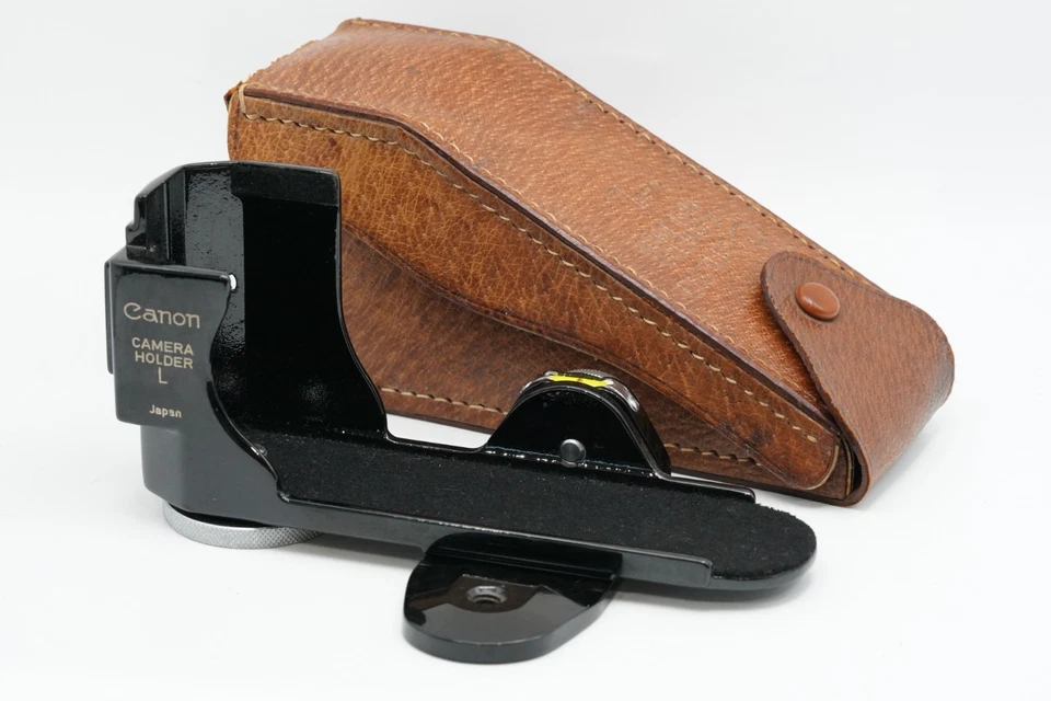 [COMO NUEVO] Soporte para cámara Canon L Estuche con placa de nivel de espíritu para telémetro de JAPÓN Foto 1 de 4