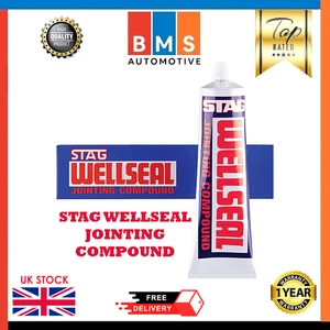 STAG WELLSEAL JOINTING COMPOUND FLAMMABLE HARDENING CORROSIVE 100ML BRAND NEW - Picture 1 of 6