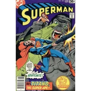 Superman #324 - 1939 series DC comics Fine+ Full description below [r% - Picture 1 of 1