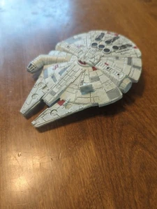 Star Wars Millennium Falcon Spaceship Collectible No Stand 90’s - Picture 1 of 9