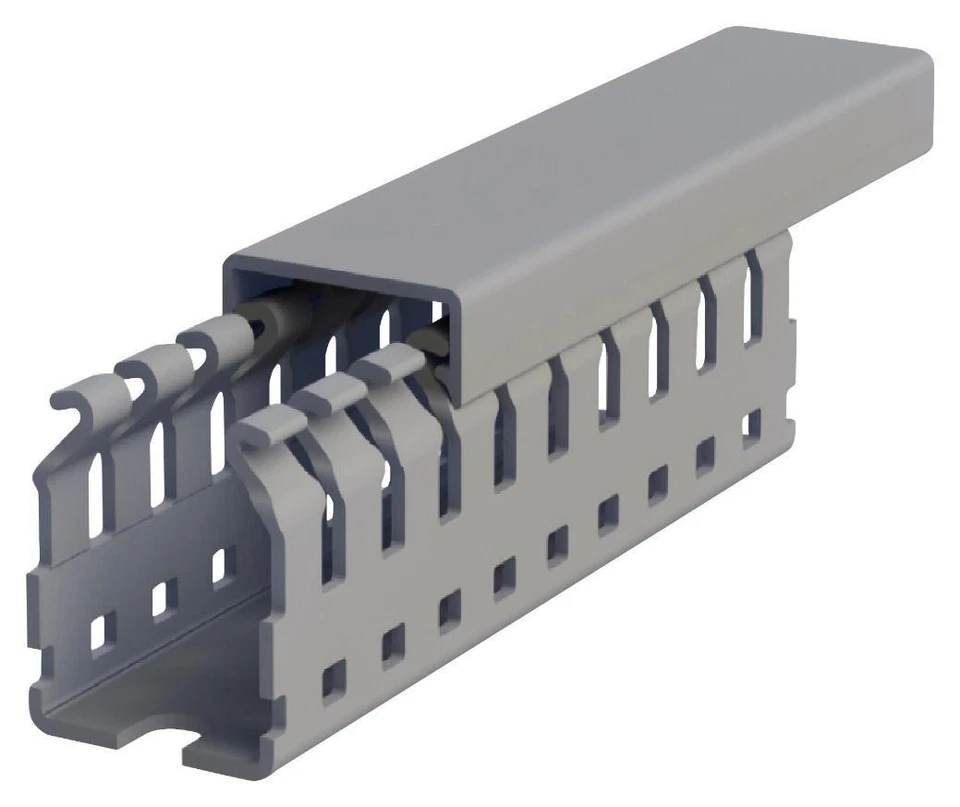 Conducto De Cableado De PVC, 25x30mm, 2m, Gris - 1SET411008R0000 - Imagen 1 de 1