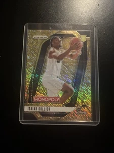 Isaiah Collier RC 2024-25 Prizm Monopoly Gold Millionaire Shimmer /500 SP Jazz - Picture 1 of 3