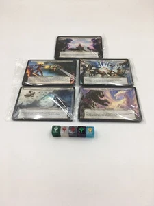 MTG - March Of The Machine - COMPLETE Planechase Set - SEALED PACKS & All 5 Dice - Picture 1 of 5