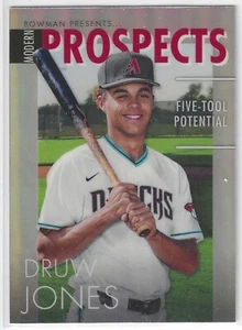 2023 Bowman Draft Druw Jones Modern Prospects MP-3 Arizona Diamondbacks - Picture 1 of 2
