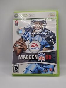 Madden NFL 08 Microsoft Xbox 360 Video Game EA Sports 2007 Complete with Manual