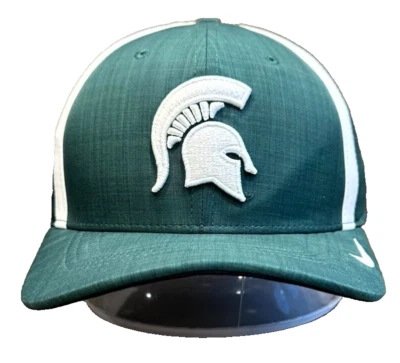 Boné Michigan State Spartans Nike Dri-Fit Classic 99 ajuste elástico tamanho único - Imagem 1 de 4