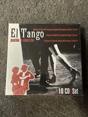 El Tango Pasion Y Emocion 10 Disc Box CD Set Intense Media new & sealed  - Image 1 of 2