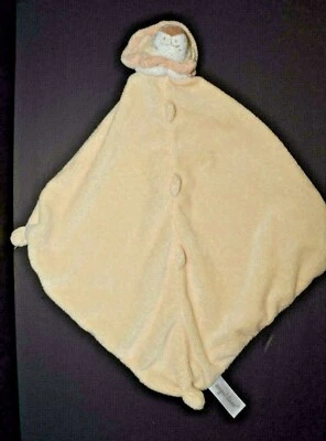 Angel Dear Yellow / Tan Lion Security Blanket Lovey Plush Baby Toy - Image 1 of 4