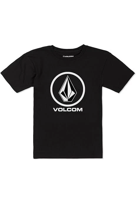 Camiseta Volcom Infantil Menino Manga Curta 3T Preta Novo Círculo Algodão - Imagem 1 de 1