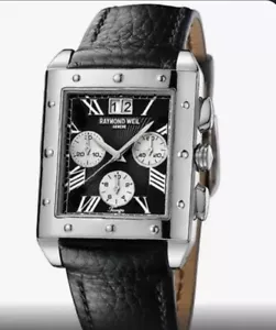 Raymond Weil - Tango Chronograph 4881 With Black Leather Strap and Clasp - Picture 1 of 6