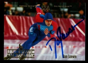 Dan Jansen #78 signed autograph auto 1996 Upper Deck Olympic Trading Card - Picture 1 of 1