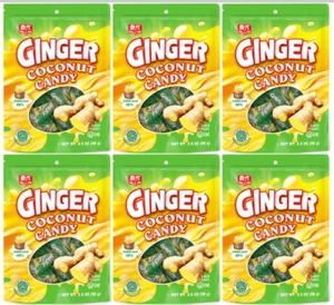 Chun Guang Ginger Coconut Candy 56 gm ( Pack Of 6 ) - Picture 1 of 3