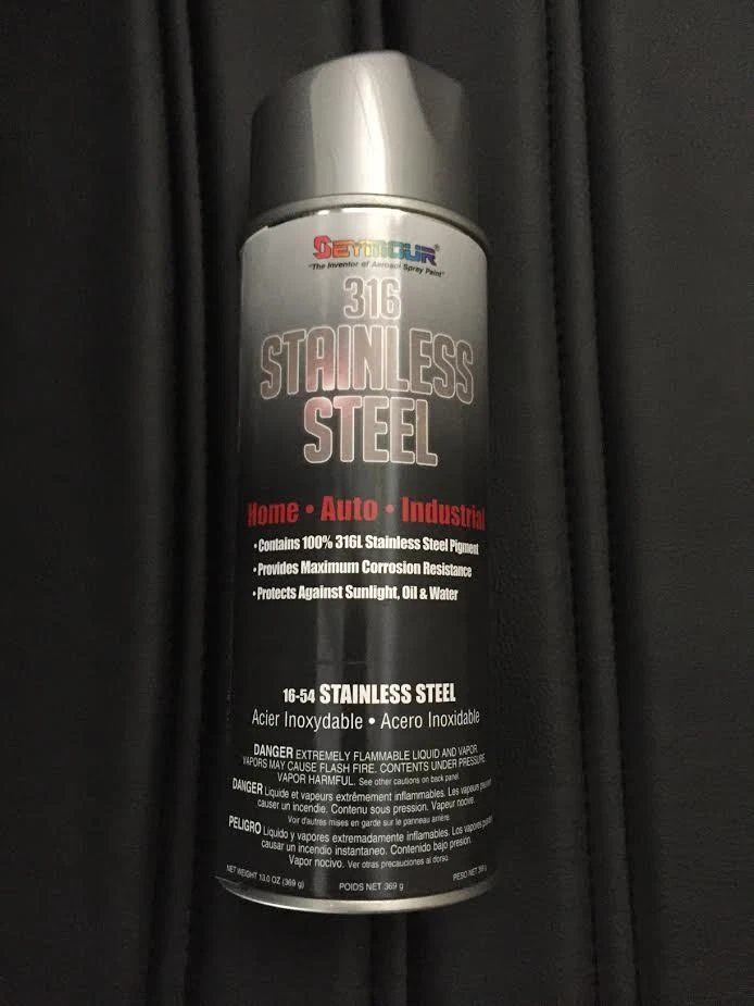 Tinta spray protetora ferrugem aço inoxidável 16-054 Seymour Paint - 13 oz. Lata - Imagem 1 de 1