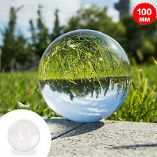 100mm Clear Crystal Glass Ball Lens Sphere Photography Props Decoration Gift 