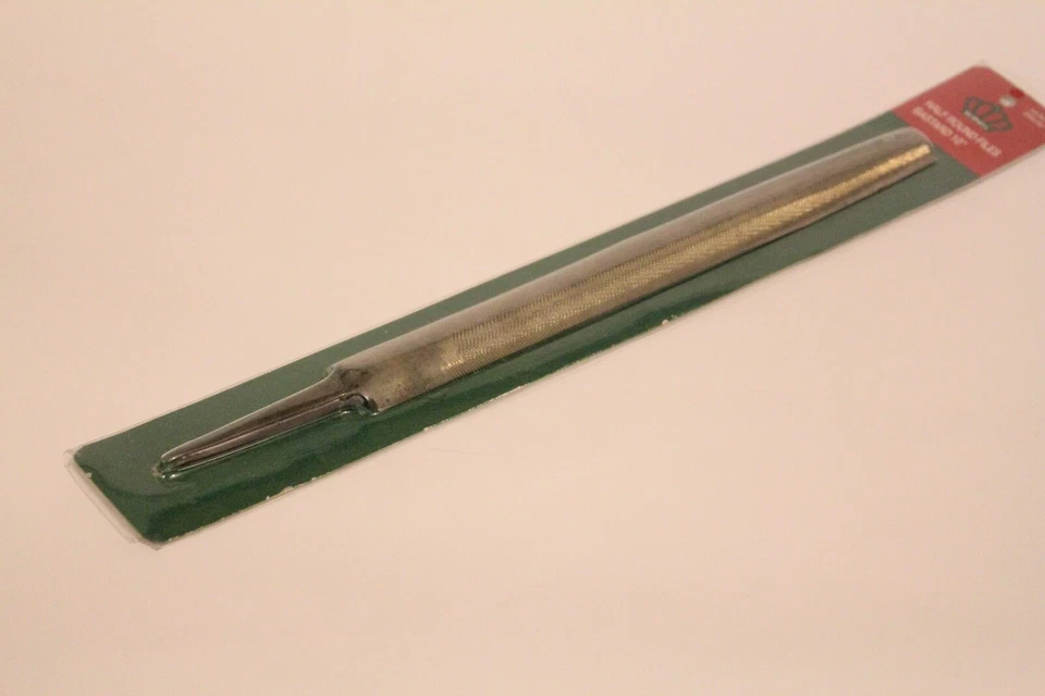 10" Bastard Cut HALF ROUND FILE, Double Cut, Steel, American Grading - Image 1 of 1