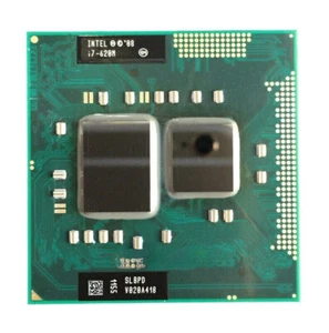 Intel Core i7-620M 2.66 GHz 4M Dual Core Laptop Processor SLBPD SLBTQ Socket G1 - Picture 1 of 2