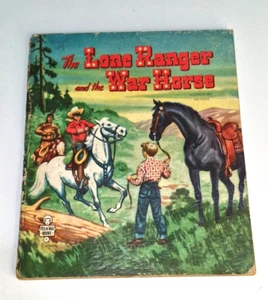 The Lone Ranger Book 1951 Western Adventure Story Vintage War Horse Collectible - Picture 1 of 4
