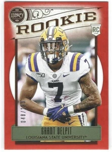 GRANT DELPIT 2020 LEGACY ORANGE ROOKIE 48/199 BROWNS LSU TIGERS S3 - Picture 1 of 1