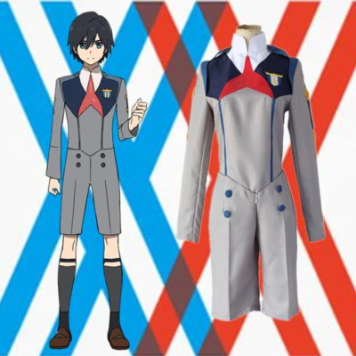 DARLING in the FRANXX CODE 016 HIRO uniforme disfraz disfraz conjunto  Foto 1 de 4