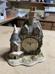 Father Time The Farmhouse Clock Handmade Hand Painted Mantle Great Britain 1991 - Picture 1 of 8