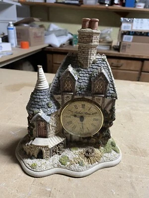 Father Time The Farmhouse Clock Handmade Hand Painted Mantle Great Britain 1991 - Image 1 of 4