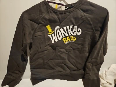 Sudadera de bar Wonka de comida chatarra para niñas - niño pequeño, niño grande, mediana Foto 1 de 4
