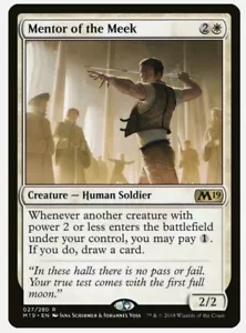 2x Mentor of the Meek Magic 2019 Magic The Gathering quasi nuovo - Foto 1 di 1
