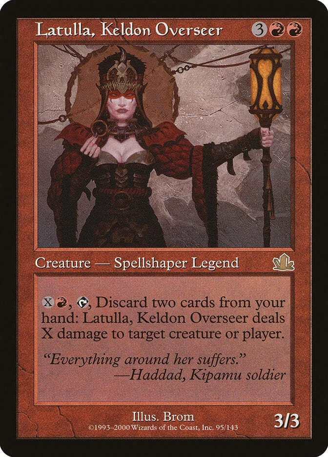 Latulla, Keldon Overseer [Prophecy] Magic MTG - Image 1 of 1