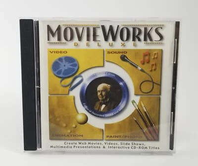 MovieWorks Deluxe Version 5.2.1 Macintosh 2002, Free Shipping - Image 1 of 3