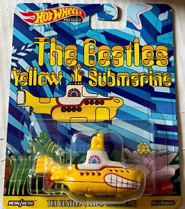 Hot Wheels Premium 2021 Retro Entertainment The Beatles Submarino Amarillo NUEVO 🙂 - Imagen 1 de 7