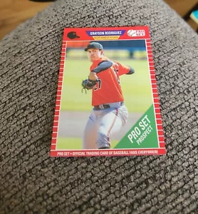 2021 Leaf Pro Set Baseball Grayson Rodriguez PS05 Baltimore Orioles - Picture 1 of 2