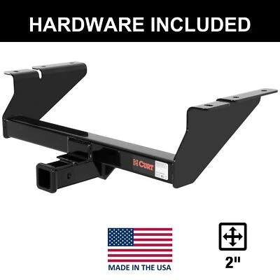 CURT 2007-2014 GMC Yukon excluyendo híbrido 2" enganche receptor delantero Foto 1 de 4