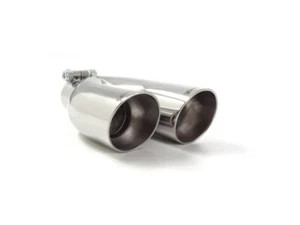Terminale universale sinistro ovale 2x70 + tubo di entrata - Foto 1 di 1