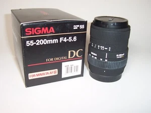 Sigma 55-200mm f 4-5,6 DC for Minolta AF / Sony A - Picture 1 of 2