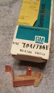 New 1979-94 Chevy Pick-up Blazer C K 1 2 3 Parking Brake Alarm Switch GM 477361 - Picture 1 of 1