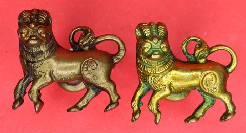 Lion Door Handle Victorian Repro Handmade Brass Drawer Wardrobe Pull Knobs B1031 Cover