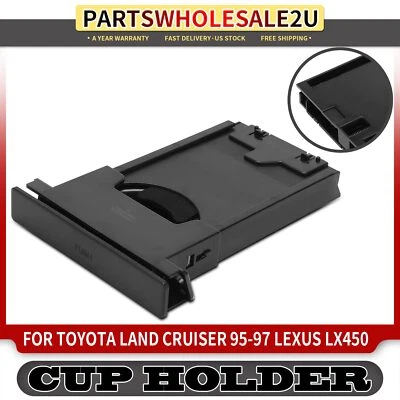 Porta-copo dianteiro inserção para Lexus Lx450 1996-1997 Toyota Land Cruiser 1995-1997 - Imagem 1 de 4