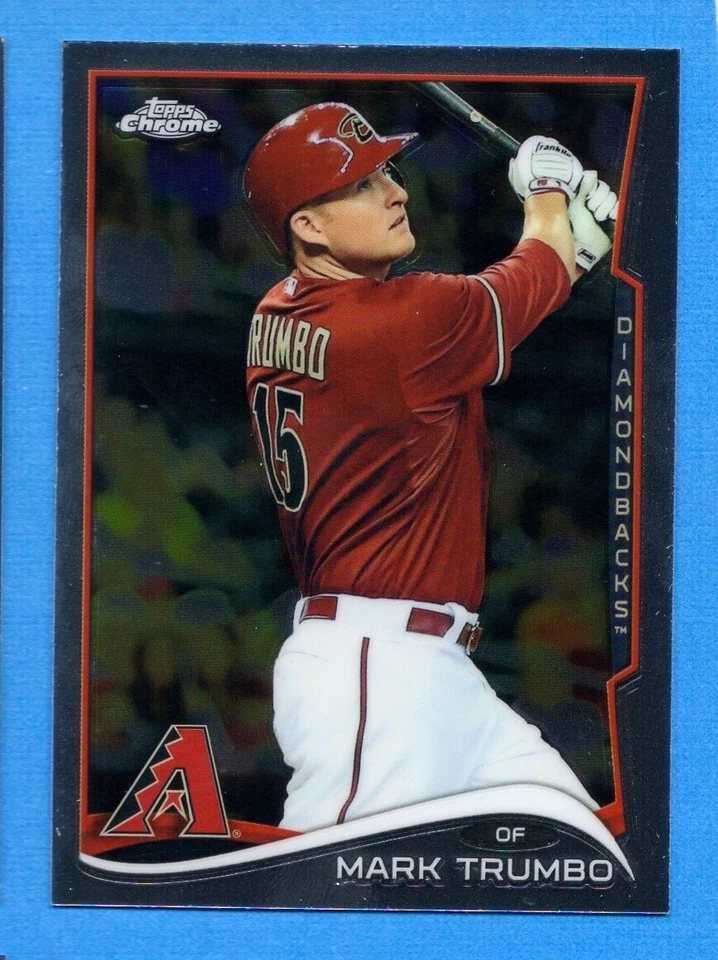 2014 Topps Chrome #182 Mark Trumbo Diamondbacks - Image 1 of 1