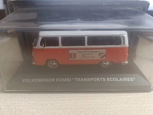 Volkswagen kombi TRANPORTS SCOLAIRES FURGONETAS ANTAÑO 1:43 ALTAYA IXO  - Imagen 1 de 5
