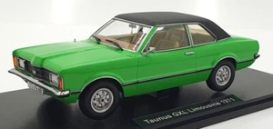 Scala KK scala 1/18 pressofuso KKDC180971 - 1971 Ford Taunus GXL berlina - verde - Foto 1 di 5