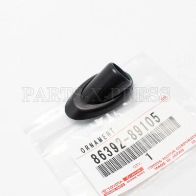 NEW GENUINE OEM TOYOTA 4RUNNER 1989-1995 BEZEL ANTENNA ORNAMENT BLACK 8639289105 - Изображение 1 из 4