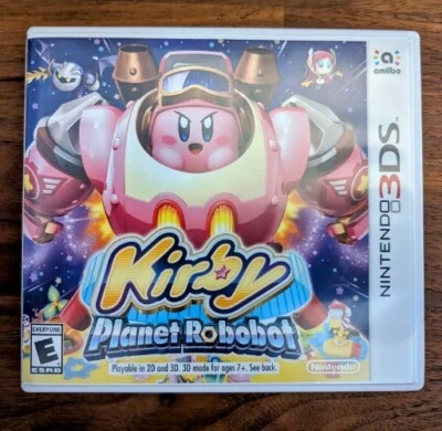 Kirby Planet Robobot (Nintendo 3DS) XL 2DS Game w/Case & Insert US Version - Image 1 of 4